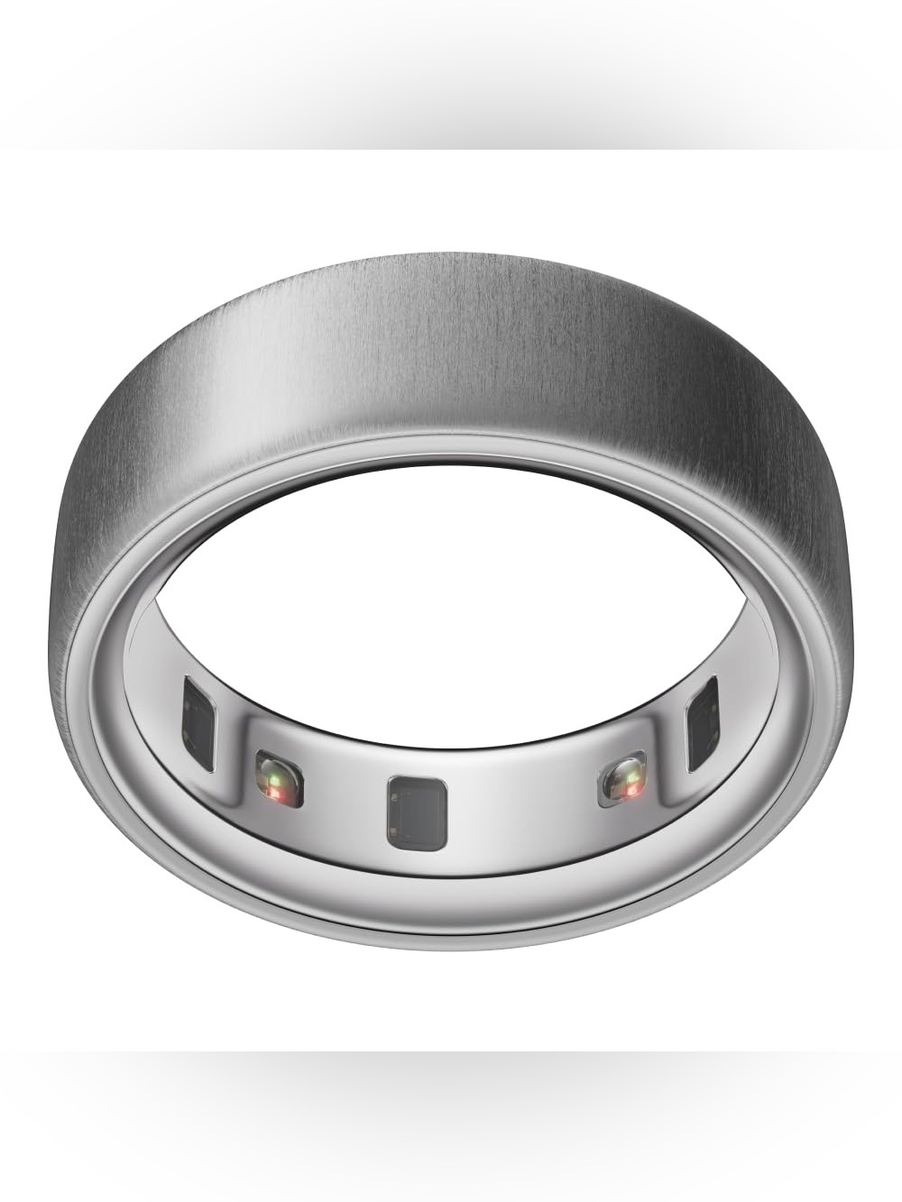 Oura Smart Ring Gen4 — Brushed Silver Finish